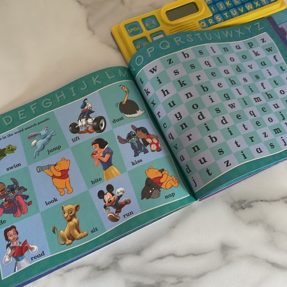 Disney Words & Letters Sight & Sound Activity Book - Picture 9 of 9